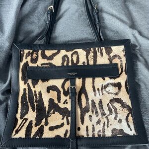 Isaac Mizrahi leopard print bag